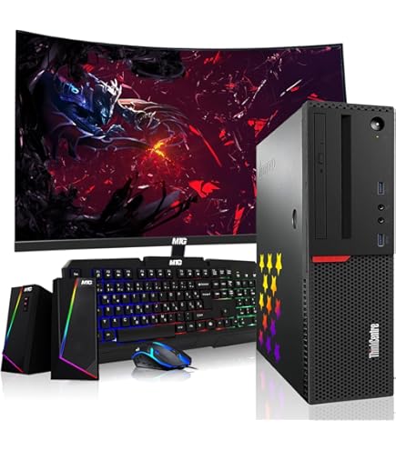 Amazon.com: Lenovo Gaming PC Desktop Computer - Intel Quad